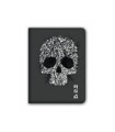 Ziron Funda Tablet Universal Calavera. 7". Blanco 