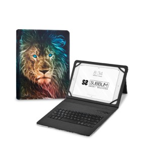 SUBBLIM Funda con Teclado Keytab Pro BT Trendy Leon