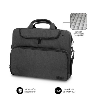 AIR PADDING LAPTOP BAG 15,6\" DARK GREY