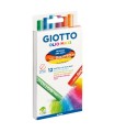 ESTUCHE CON ASA DE 12 BARRAS PINTURA LEO GIOTTO F293400