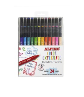 Alpino AR001039 rotulador Fino Multicolor 24 pieza(s)