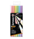 BIC Intensity Dual tip marcador 6 pieza(s) Punta de pincel Azul claro, Verde claro, Rosa claro, Melocotn, Violeta, Amarillo