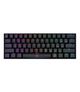 Redragon - DRAGONBORN Teclado Mecnico Gaming Switch Rojo RGB Negro - Layout USA