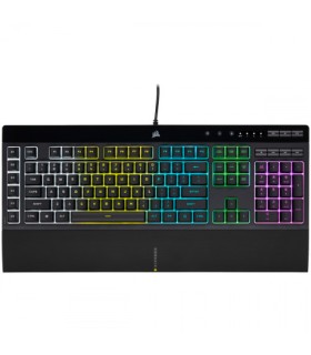 Corsair K55 RGB PRO teclado USB QWERTY Espaol Negro