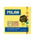 MILAN NOTAS ADHESIVAS CUBO 400 NOTAS 76X76 COLORES NEON