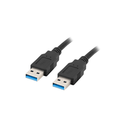 CABLE USB 3.0 LANBERG MACHO/MACHO 0.5M NEGRO