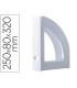 REVISTERO ECOGREEN BLANCO 100% RECICLADO Y RECICLABLE A4 Y FOLIO 250X80X320 MM BLANCO ARCHIVO 2000 2003 BL PS