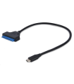 ADAPTADOR DE UNIDAD USB 3.0 TIPO-C MACHO A SATA 2.5''