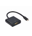 CABLE ADAPTADOR USB TIPO-C A HDMI 4K 30HZ 15 CM NEGRO