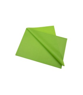 BOLSA 25 HOJAS + 1 HOJA GRATIS PAPEL SEDA-FSC-18G - 50 X 75 CM VERDE SADIPAL S0718114