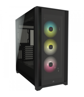 Corsair iCUE 5000X RGB Midi Tower Negro