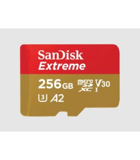 SanDisk Extreme 256 GB MicroSDXC UHS-I Clase 3