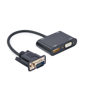 CABLE ADAPTADOR VGA A HDMI VGA 0 15 M NEGRO