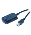 CABLE ADAPTADOR GEMBIRD USB 2.0 A SATA  IDE 2,5" Y 3,5"