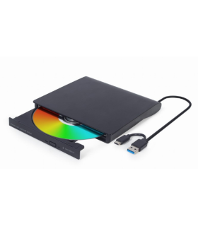 UNIDAD DE DVD GEMBIRD USB EXTERNA NEGRA