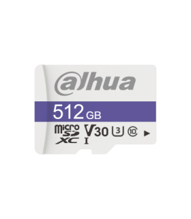 512GB MICROSD CARD, READ SPEED UP TO 100 MB/S, WRITE SPEED UP TO 80 MB/S, SPEED CLASS C10, U3, V30, TBW 70TB (DHI-TF-C100/512GB)