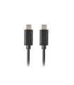 CABLE USB LANBERG 2.0 MACHO/USB C MACHO 1.8M NEGRO