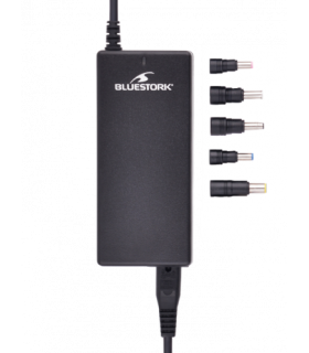 Bluestork PW-NB-90-ACER-DELL adaptador e inversor de corriente Interior 90 W Negro