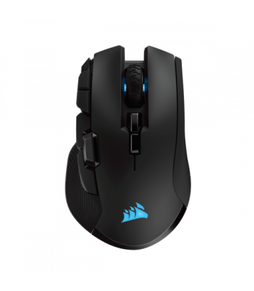 Corsair IRONCLAW RGB ratn mano derecha RF Wireless+Bluetooth+USB Type-A ptico 18000 DPI