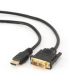 CABLE HDMI GEMBIRD HDMI A DVI MACHO MACHO 1,8M