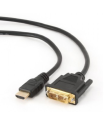 CABLE HDMI GEMBIRD HDMI A DVI MACHO MACHO 1,8M