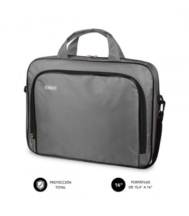 SUBBLIM Maletn Ordenador Oxford Laptop Bag 15,4-16\" Grey