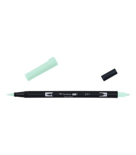 ROTULADOR DOBLE PUNTA PINCEL DUAL BRUSH-291 - COLOR ALICE BLUE. TOMBOW ABT-291