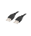 CABLE USB 2.0 LANBERG MACHO/MACHO 0.5M NEGRO