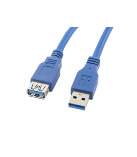 CABLE ALARGADOR LANBERG USB 3.0 MACHO/HEMBRA 3M AZUL