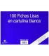 100 FICHAS DE CARTULINA LISA (215X160 MM) N. 5 MARIOLA 3115L