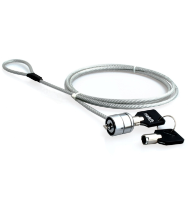 CABLE SEGURIDAD NATEC LOBSTER 1.8 M PARA PORTATIL CON LLAVE