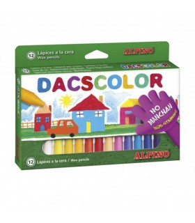 ESTUCHE 12 CERAS DE COLORES DACSCOLOR DACS DC050290