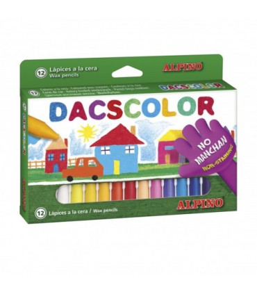 ESTUCHE 12 CERAS DE COLORES DACSCOLOR DACS DC050290