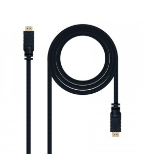 Nanocable CABLE HDMI V1.4 (ALTA VELOCIDAD / HEC) CON REPETIDOR, A/M-A/M, 15 M