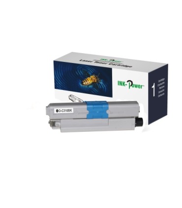 INK-POWER TONER COMP. OKI C310/C510/MC351/MC361/MC362 NEGRO 44469803 3.500PAG.