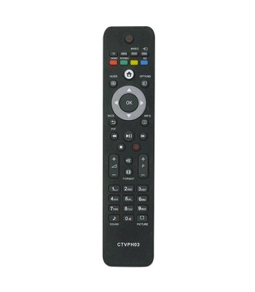 Mando para TV CTVPH03 compatible con Philips