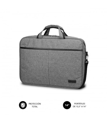 SUBBLIM Maletn Ordenador Elite Laptop Bag 13,3-14\" Grey