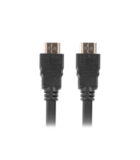 CABLE HDMI LANBERG MACHO/MACHO V1.4 ALTA VELOCIDAD 0.5M NEGRO