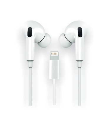 Auriculares Tech One Tech earTECH HOP TEC1202/ con Micrfono/ Lightning/ Blancos