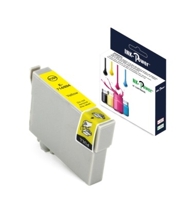 INK-POWER CARTUCHO COMP. EPSON T0714/894 AMARILLO C13T07144010/C13T08944010 13 ML