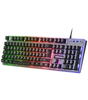 Mars Gaming Teclado MK220 RGB RAINBOW H-MECH PT