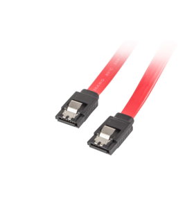 CABLE SATA III LANBERG 6GB/S HEMBRA HEMBRA CLIP METAL 0.5M