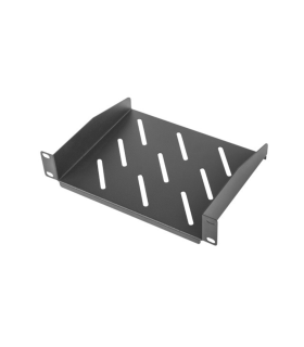 BANDEJA LANBERG FIJA 1U 254X180MM HASTA 20KG RACK 10\" NEGRO