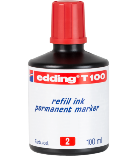 Edding T-100 cartucho de tinta 1 pieza(s) Original Rojo