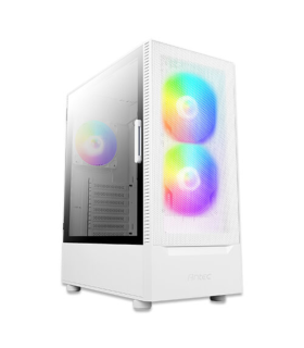 CAJA GAMING ANTEC NX410 ATX 2XUSB2.0 1XUSB3.0 SIN FUENTE BLANCO RGB