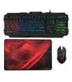 TECLADO+RATON+ALFOMBRILLA MARS GAMING MCP118 GAMCOMBO RGB