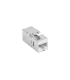 ADAPTADOR LANBERG CAT6 FTP HEMBRA THRU KEYSTONE RJ45 A RJ45, 90 GRADOS