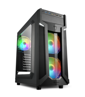 CAJA ATX SHARKOON VG6-W RGB 2XUSB3.0 SIN FUENTE