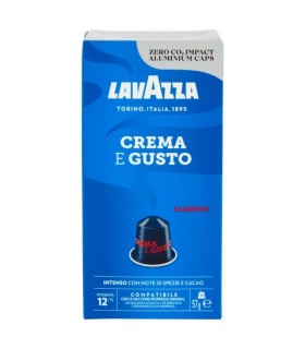 Cpsula Lavazza Crema e Gusto Clsico para cafeteras Nespresso/ Caja de 10