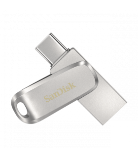 Sandisk Ultra Dual Drive Luxe unidad flash USB 32 GB USB Type-A / USB Type-C 3.2 Gen 1 (3.1 Gen 1) Acero inoxidable